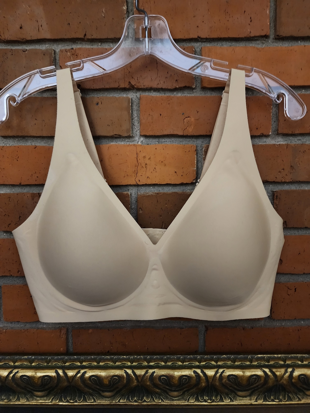 Amazon Nude Wireless Full-Coverage Everyday Bra XL